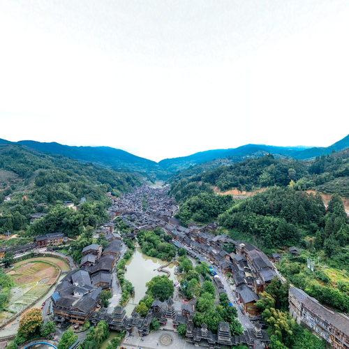 贵州擘兴侗寨